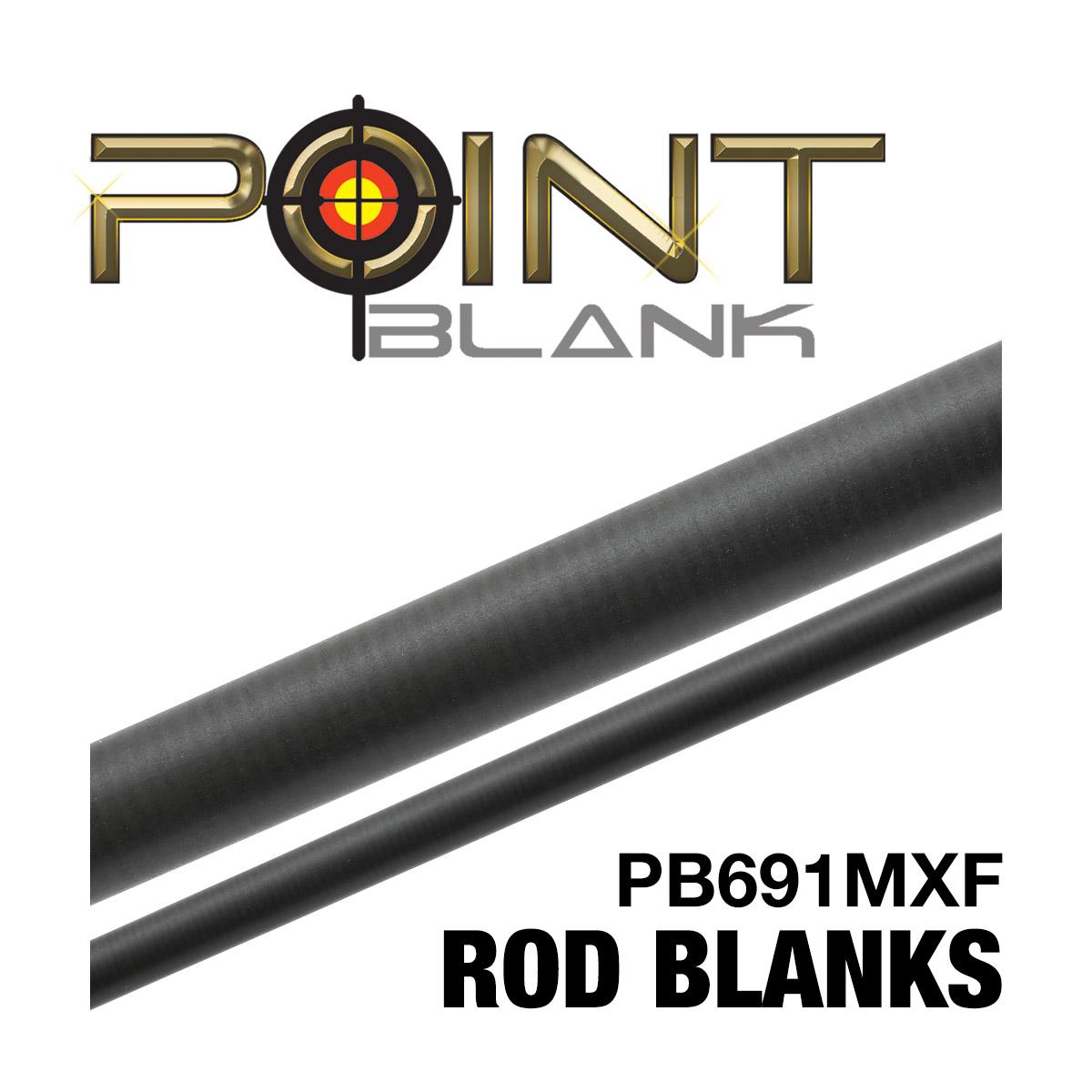 Point blank ポイントブランク　ポーチ Point Blank PB691MXF Graphite Rod Blank | Jann's Netcraft